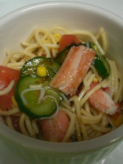 カニカマのスパサラ-レシピのメイン写真