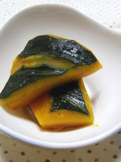 簡単レンジでチン!! かぼちゃの煮物-レシピのメイン写真