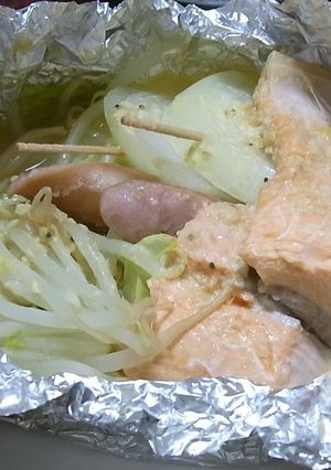 簡単☆鮭のホイル蒸し-レシピのメイン写真