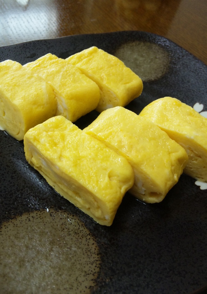 簡単で基本のダシ甘卵焼き♪-レシピのメイン写真