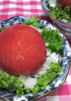 丸ごとトマトサラダ♪-レシピのメイン写真