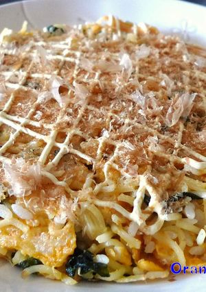 わかめ明太(たらこ)のそばめし焼き-レシピのメイン写真
