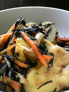 がんもとひじきの煮物-レシピのメイン写真