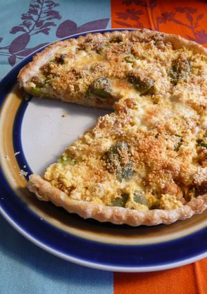 おからでお豆さんのキッシュ-レシピのメイン写真