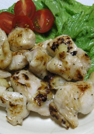 鶏むね肉のやわらかバジル風味＊-レシピのメイン写真