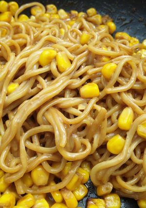 激ぅま!!ぉ弁当にも!!コーン焼きそば-レシピのメイン写真