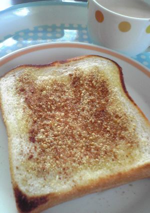 ＊胡麻シナモン＊トースト-レシピのメイン写真