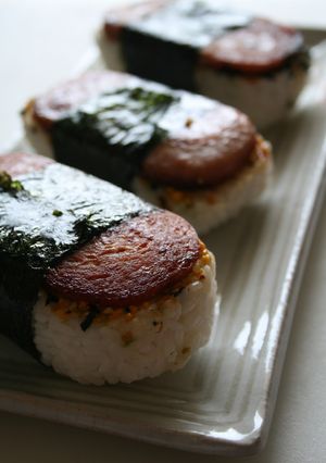 スパムむすび-レシピのメイン写真