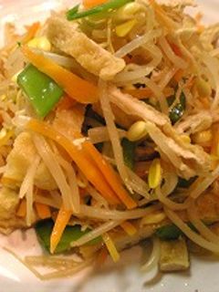 絹さや入り♪豆もやしの煮物☆-レシピのメイン写真