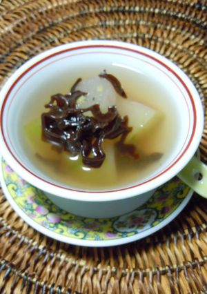 冬瓜ときくらげの冷製スープ-レシピのメイン写真