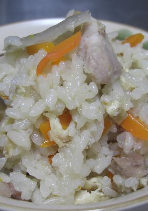 超簡単！我が家の具沢山の炊き込みご飯♪-レシピのメイン写真