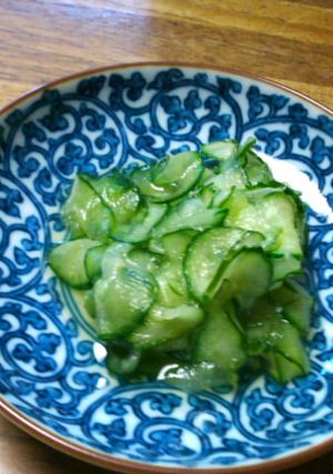 胡瓜の酢の物-レシピのメイン写真