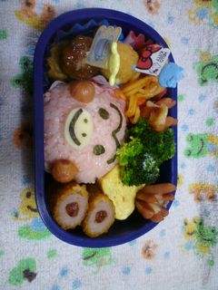 はなかっぱ 簡単 キャラ弁-レシピのメイン写真