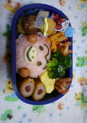 はなかっぱ 簡単 キャラ弁-レシピのメイン写真