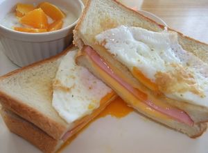 朝食☆ブランチにクロックマダム-レシピのメイン写真