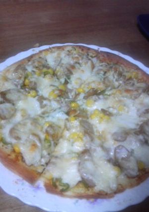★お手軽♪　カレーピザ★-レシピのメイン写真