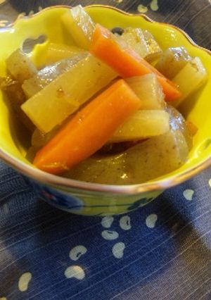 簡単 お惣菜 大根きんぴら-レシピのメイン写真