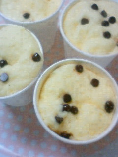 3分!レンジ蒸しパン(卵不使用)-レシピのメイン写真