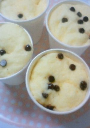 3分！ﾚﾝｼﾞ蒸しﾊﾟﾝ（卵不使用）-レシピのメイン写真