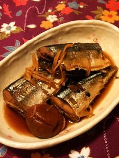 さんまの梅干し煮-レシピのメイン写真