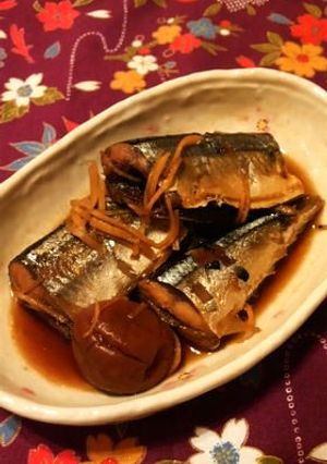 さんまの梅干し煮-レシピのメイン写真