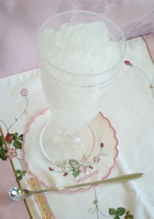 梅酒の実 シャーベット-レシピのメイン写真