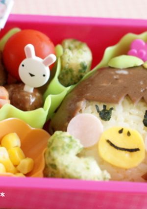 ももかっぱちゃん☆キャラ弁-レシピのメイン写真