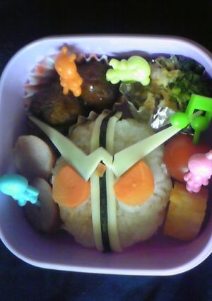 キャラ弁☆仮面ライダーＷ③-レシピのメイン写真