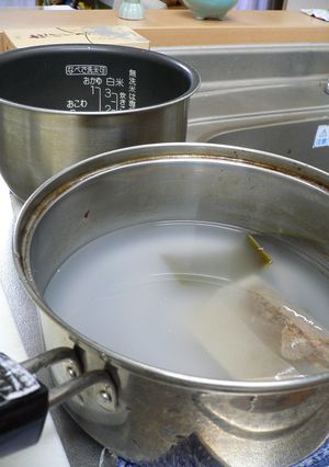 エコなのか!?お米の研ぎ汁でお味噌汁✿-レシピのメイン写真