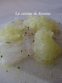 真鯛のカルパッチョ~フルーツソース~-レシピのメイン写真