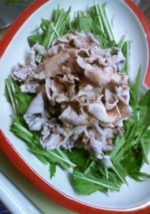 暑い日に♪冷しゃぶサラダ-レシピのメイン写真