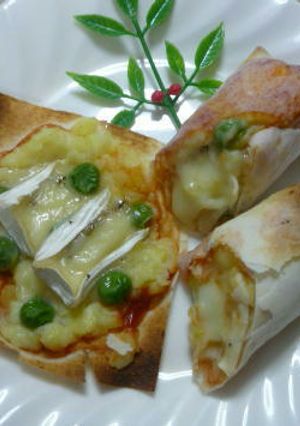 チーズとポテトの焼き春巻き-レシピのメイン写真