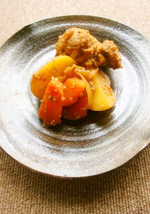 さっぱり！黒酢と胡麻の甘辛煮-レシピのメイン写真