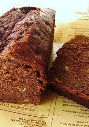チョコとバナナのパウンドケーキ-レシピのメイン写真