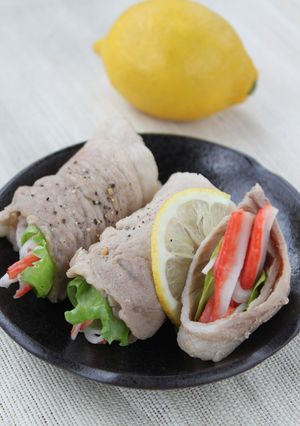 肉巻きサラダ♡-レシピのメイン写真