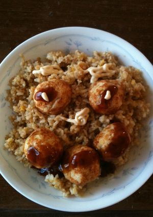 たこ焼きライス-レシピのメイン写真