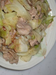 豚肉とキャベツの炒め味噌煮込み-レシピのメイン写真