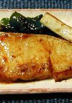 銀むつの辛みそ焼き-レシピのメイン写真