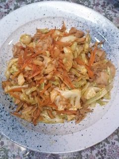 豚キムチ野菜炒め-レシピのメイン写真