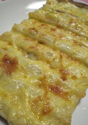 コンビニクッキング『ちくわのマヨ焼き』-レシピのメイン写真