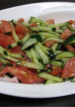 蒸し鶏の中華風サラダ-レシピのメイン写真