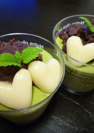 抹茶ババロア-レシピのメイン写真