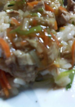 マグロと野菜たっぷりのあんかけ丼-レシピのメイン写真