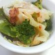 キャベツとブロッコリーの梅肉和え