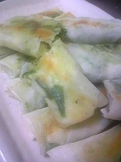 水菜のチーズ春巻き-レシピのメイン写真