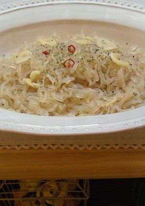 ダイエット☆しらたきペペロンチーノ-レシピのメイン写真