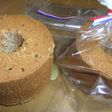 ドライいちごのシフォンケーキ