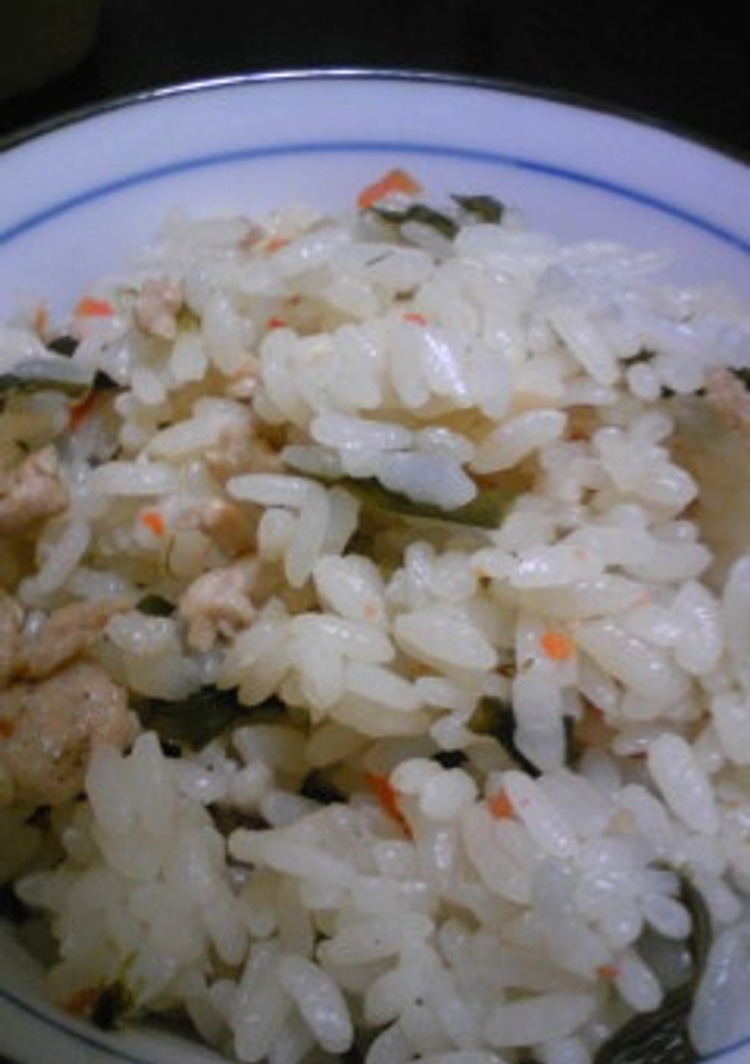簡単炊き込みご飯♪-レシピのメイン写真