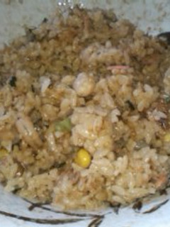 お好み焼き?風なチャーハン-レシピのメイン写真