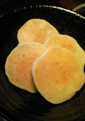 アレっ子離乳食に♪米粉バナナパンケーキ-レシピのメイン写真